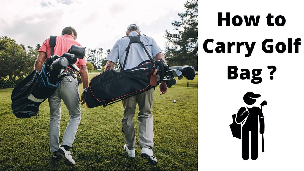 how to carry a golf bag