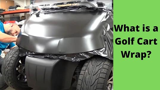 What is a Golf Cart Wrap?