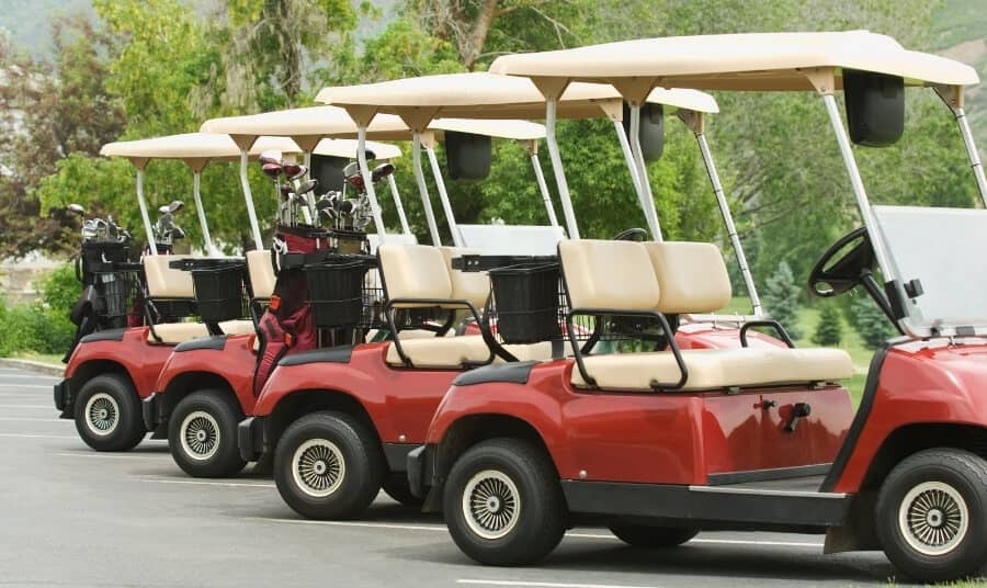 How much does a Golf Cart Weigh