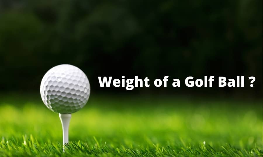 Weight of a Golf Ball